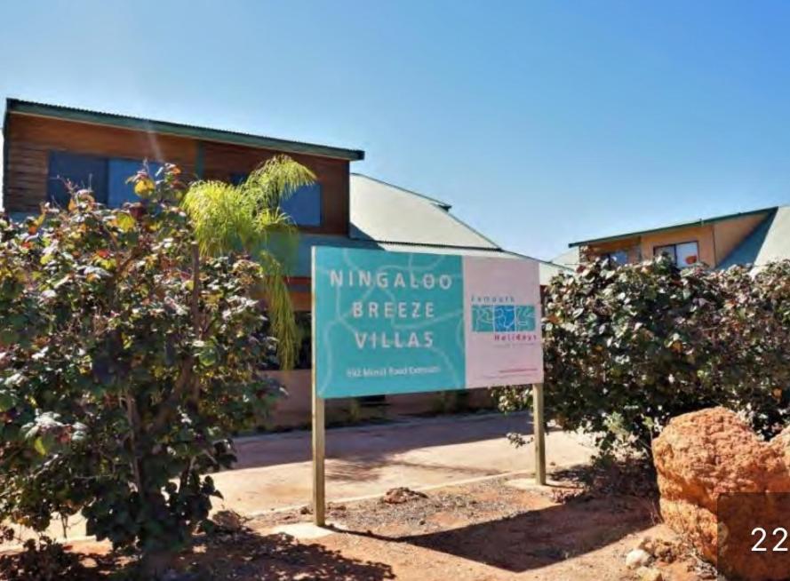 The Ningaloo Breeze Villa 5 Exmouth Eksteriør billede